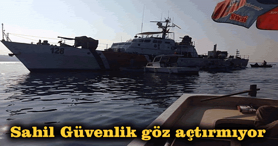 Sahil Güvenlik göz açtırmıyor