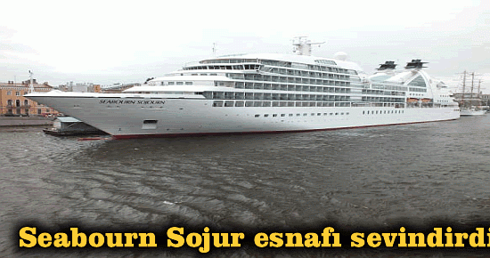 Seabourn Sojourn esnafı sevindirdi