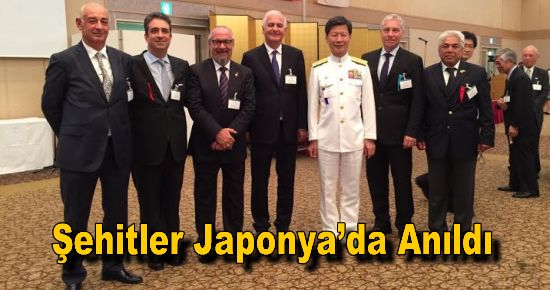 Şehitler Japonya?da Anıldı 