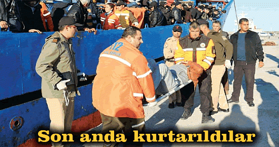 Son anda kurtarıldılar