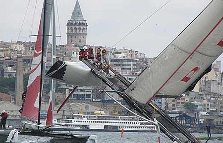 ?Suda 4 Mevsim?, Extreme Sailing arenasında