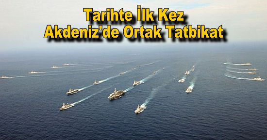 Tarihte İlk Kez Akdeniz'de Çin-Rus Tatbikatı