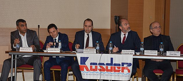 KOSTER gemi adamı yönetmeliğini tartıştı