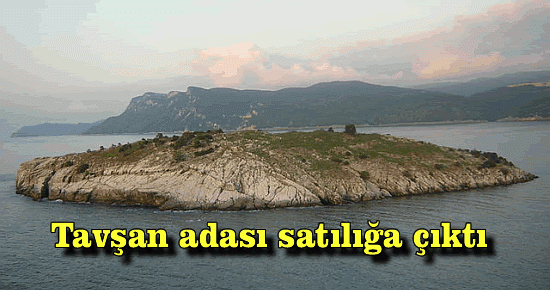 Tavşan adası satışa çıktı