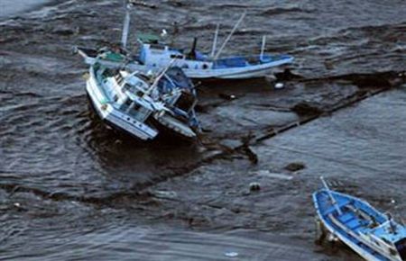 Tsunaminin yuttuğu tekne Kanada'dan çıktı