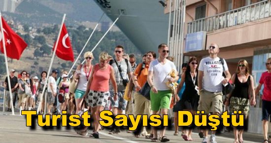 Turist Sayısı Düştü