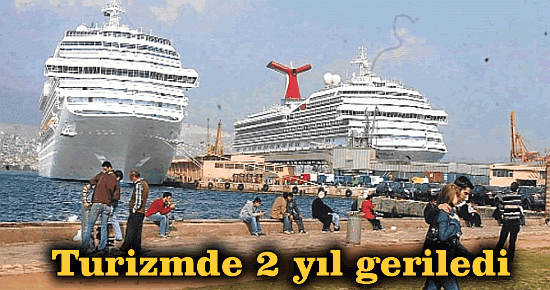 Turizmde 2 yıl geriledi