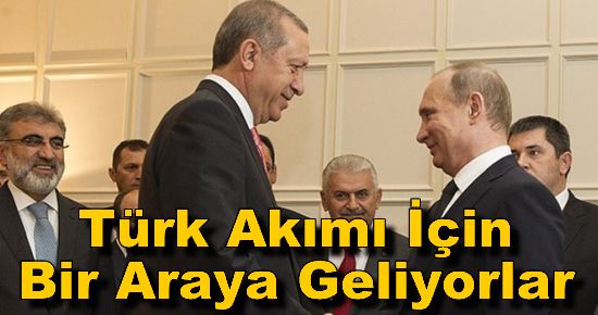 Türk Akımı İçin Bir Araya Geliyorlar