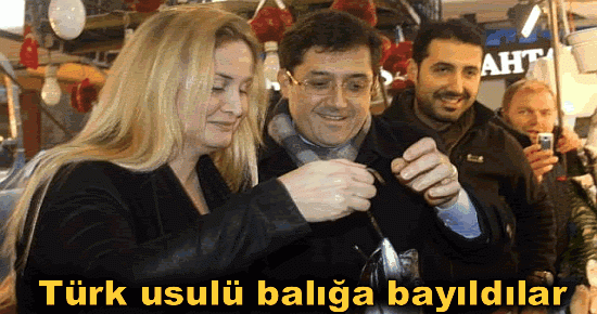 Türk usulü balığa bayıldılar