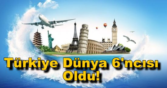 Türkiye Dünya 6'ncısı Oldu!