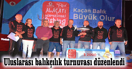 Uluslarası balıkçılık turnuvası gerçekleşti