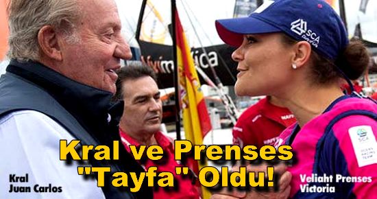 VOR'un Kapanışında Kral ve Prenses "Tayfa" Oldu!