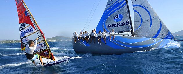 Arkas Sailing Team, 3. Türkiye Yat Şampiyonası'nda birinci oldu