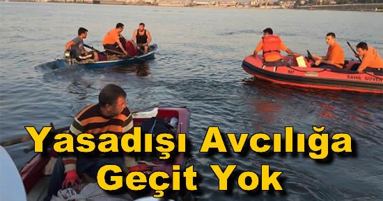 Yasadışı Su Ürünü Avcılığına Geçit Yok