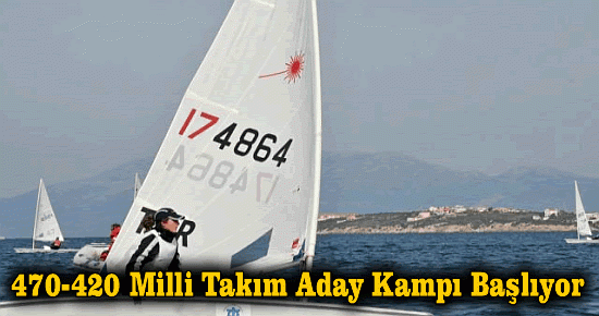 Yelkende 470-420 Milli Takım Aday Kampı Başlıyor