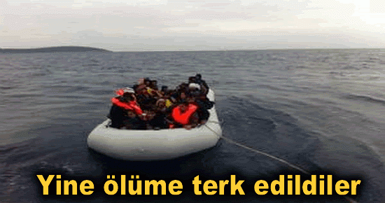 Yine ölüme terk edildiler