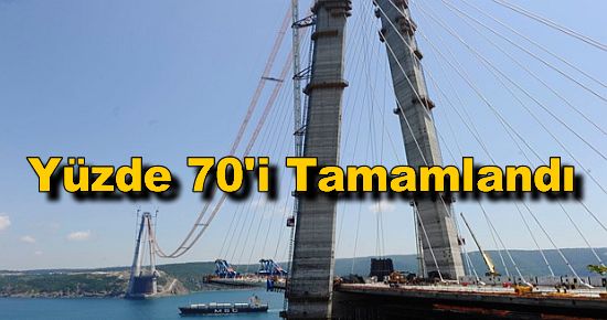 Yüzde 70'i Tamamlandı