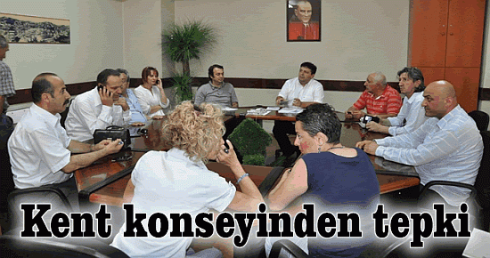 Zonguldak kent konseyinden tepki 