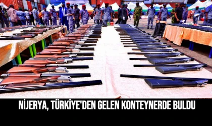 Nijerya, Türkiye'den Gelen Konteynerde silah ele geçirdi