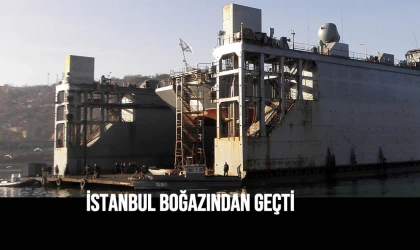 PD-30 isimli yüzer havuz boğaz geçişini tamamladı