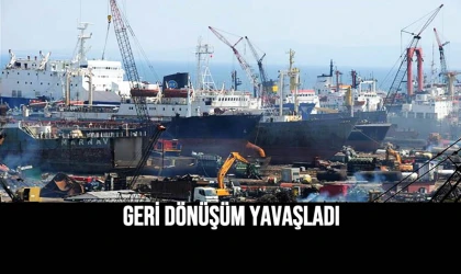 Geri dönüşüm yavaşladı