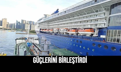 Güçlerini birleştirdi.