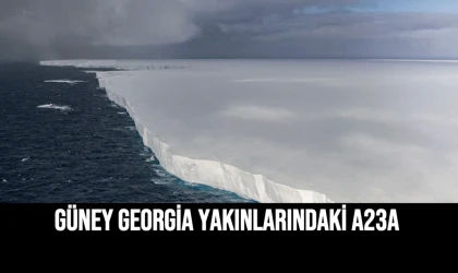 Güney Georgia Yakınlarındaki A23a