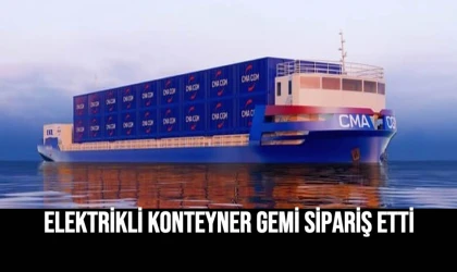 Elektrİklİ Konteyner Gemİ Sİparİş Ettİ