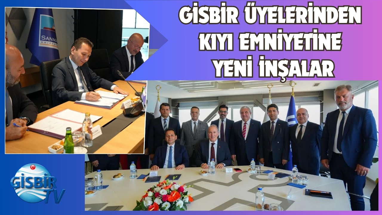 GİSBİR Üyelerinden Kıyı Emniyetine Yeni İnşalar